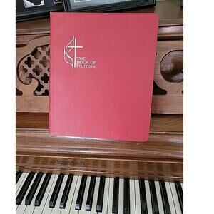 THE BOOK OF HYMNS United Methodist Church Organist Edition 1966 D Ring Binder